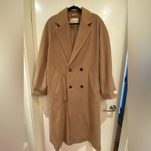 Babaton 100% virgin wool coat size 3